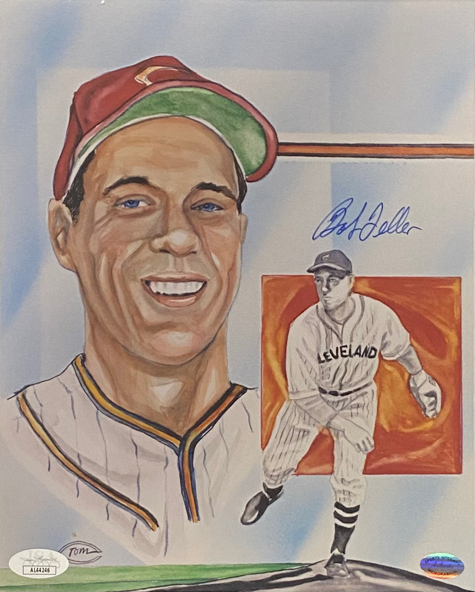 Bob Feller Autographed Picture - 8X10