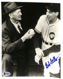 Bob Feller Signed 8x10 Cleveland Indians Baseball Photo BAS - Sports Integrity