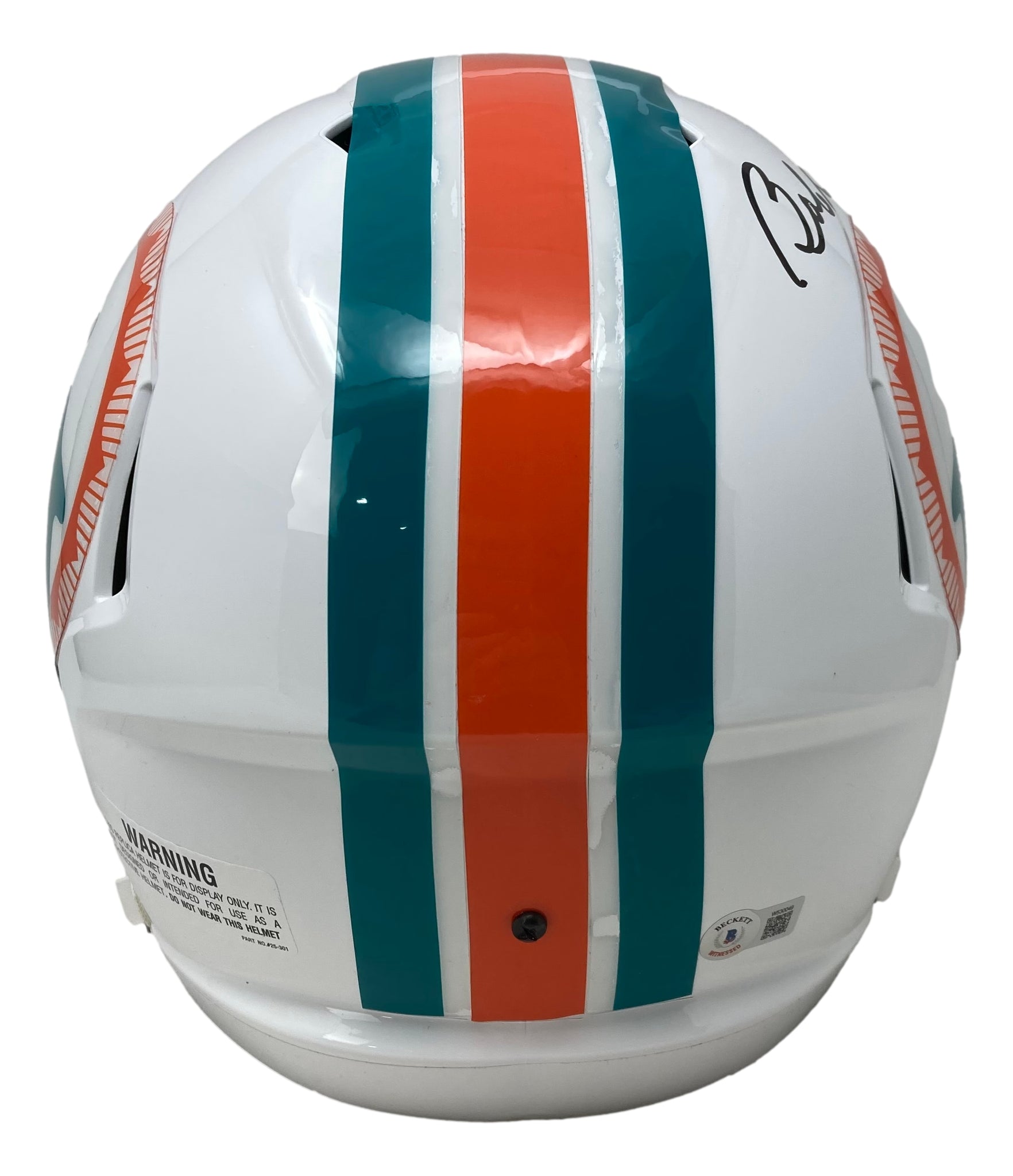 Bob Griese Signed Miami Dolphins Speed Mini Replica White Football Hel — RSA