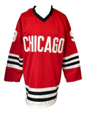 Bobby Hull Chicago Signed Red Hockey Jersey BAS - Sports Integrity