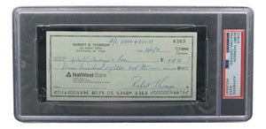 Bobby Thomson New York Giants Signed  Bank Check PSA/DNA 85025541