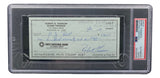 Bobby Thomson New York Giants Signed  Bank Check PSA/DNA 85025546