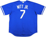 Bobby Witt Jr Signed Kansas City Royals Blue Nike Replica Jersey BAS ITP - Sports Integrity