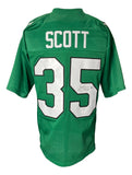 Boston Scott Signed Custom Kelly Green Pro-Style Football Jersey JSA Sports Integrity