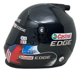 Brad Keselowski Signed NASCAR Castrol Full Size Replica Racing Helmet BAS - Sports Integrity