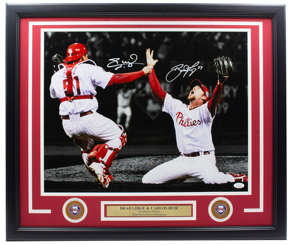 Philadelphia Phillies Carlos Ruiz Autographed Photo - Carls Cards