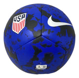 Brandi Chastain Signed USA Blue Nike Soccer Ball BAS ITP - Sports Integrity