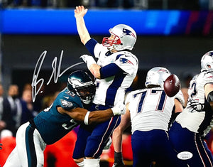 Brandon Graham Signed 11x14 Philadelphia Eagles Photo JSA ITP - Sports Integrity