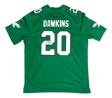 Brian Dawkins Signed Philadelphia Eagles Kelly Green Nike Game Jersey BAS - Sports Integrity