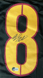 Brian Robinson Jr Washington Signed Black Alternate Football Jersey BAS - Sports Integrity