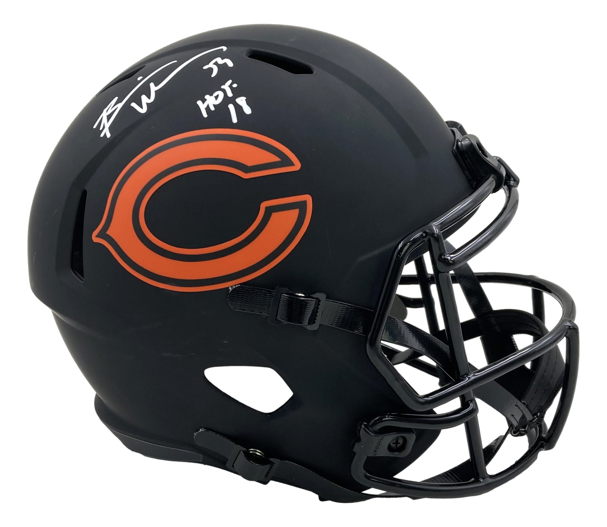 Brian Urlacher Signed Chicago Bears FS Eclipse Speed Replica Helmet HO –  Sports Integrity