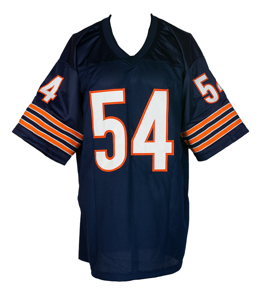 Brian Urlacher Chicago Bears Autographed Navy Mitchell & Ness