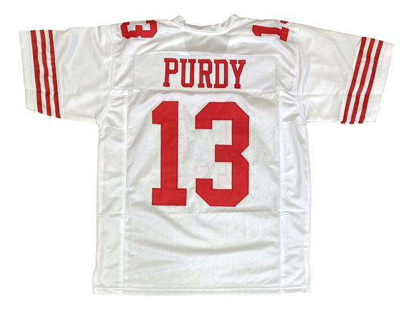 Brock Purdy San Francisco White Football Jersey