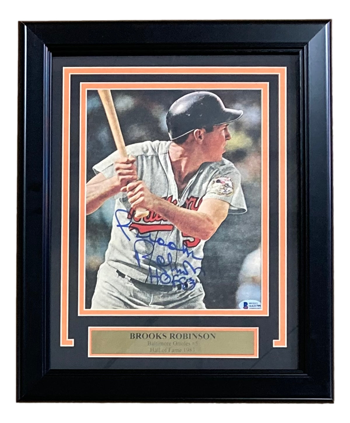 Brooks Robinson Signed Orioles Sport Cover BAS S37701 – Sports