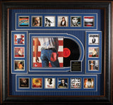 Bruce Springsteen Signed Framed Born In The USA Vinyl Album Collage PSA LOA - Sports Integrity