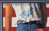 Bruce Springsteen Signed Framed Born In The USA Vinyl Album Collage PSA LOA