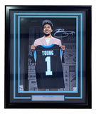 Bryce Young Signed Framed 16x20 Carolina Panthers Draft Day Photo Fanatics - Sports Integrity