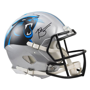 Bryce Young Signed Carolina Panthers Full Size Authentic Speed Helmet Fanatics - Sports Integrity