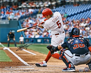 Bryson Stott Signed 16x20 Philadelphia Phillies Photo Fanatics - Sports Integrity