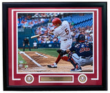 Bryson Stott Signed Framed 16x20 Philadelphia Phillies Photo Fanatics - Sports Integrity