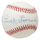 Buck Leonard Signed Official American League Baseball w/ Case JSA LL48912 Sports Integrity