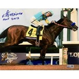 Victor Espinoza Signed 8x10 American Pharoah Photo HOF 2017 Insc Steiner CX - Sports Integrity