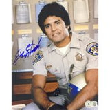 Erik Estrada Signed 8x10 CHIPS Photo BAS ITP