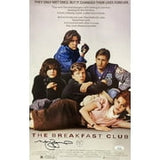 Molly Ringwald Signed 11x17 The Breakfast Club Movie Poster Photo JSA ITP