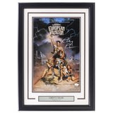 Chevy Chase Signed Framed 11x17 National Lampoons European Vacation Photo JSA