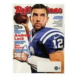 Andrew Luck Indianapolis Colts Signed May 2015 Rolling Stone Magazine BAS - Sports Integrity