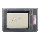 Greg Norman Signed Slabbed Index Card PSA/DNA