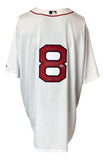 Carl Yastrzemski Signed Red Sox Majestic Replica Jersey TC 67 HOF 1989 BAS