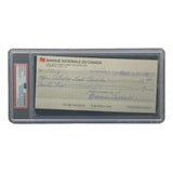 Maurice Richard Signed Montreal Canadiens  Bank Check #170 PSA/DNA