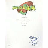 Billy West Signed Space Jam Script Cover Bugs Inscribed JSA - Sports Integrity