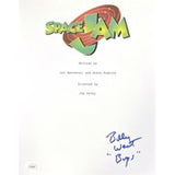 Billy West Signed Space Jam Script Cover Bugs Inscribed JSA