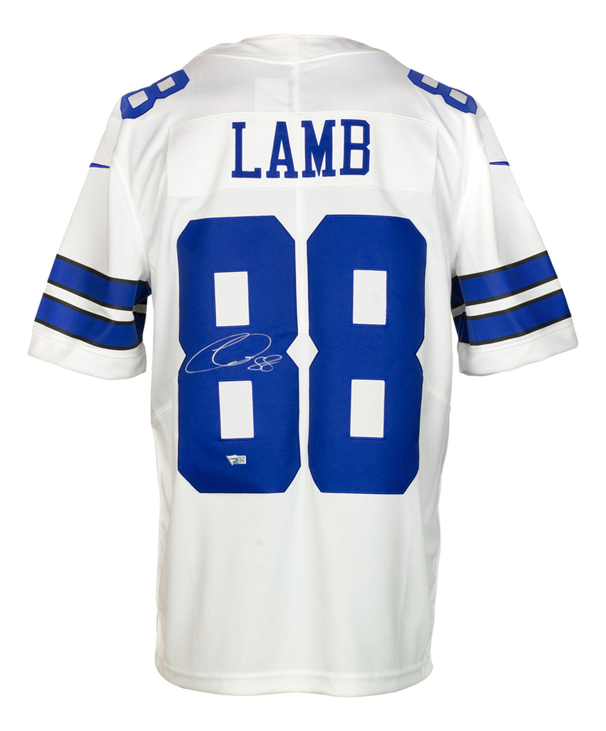 CeeDee Lamb Signed Custom Dallas Cowboys Jersey JSA COA