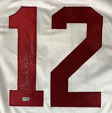 Charles White USC Signed White Football Jersey 79 Heisman Sports Integrity - Sports Integrity