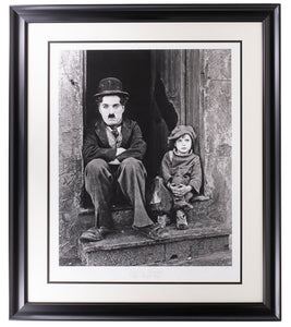 Charlie Chaplin The Kid Framed 16.5x22 Historical Photo Archive Giclee #9/375 - Sports Integrity