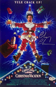 Chevy Chase Signed 11x17 National Lampoon's Christmas Vacation Photo BAS - Sports Integrity