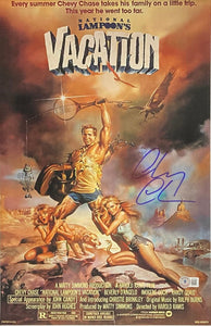 Chevy Chase Signed 11x17 National Lampoon's Vacation Photo BAS - Sports Integrity