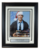 Chevy Chase Signed Framed 8x10 Christmas Vacation Photo BAS - Sports Integrity