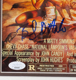 Chevy Chase D'Angelo Brinkley Signed Framed 11x17 Lampoons Vacation Photo JSA - Sports Integrity