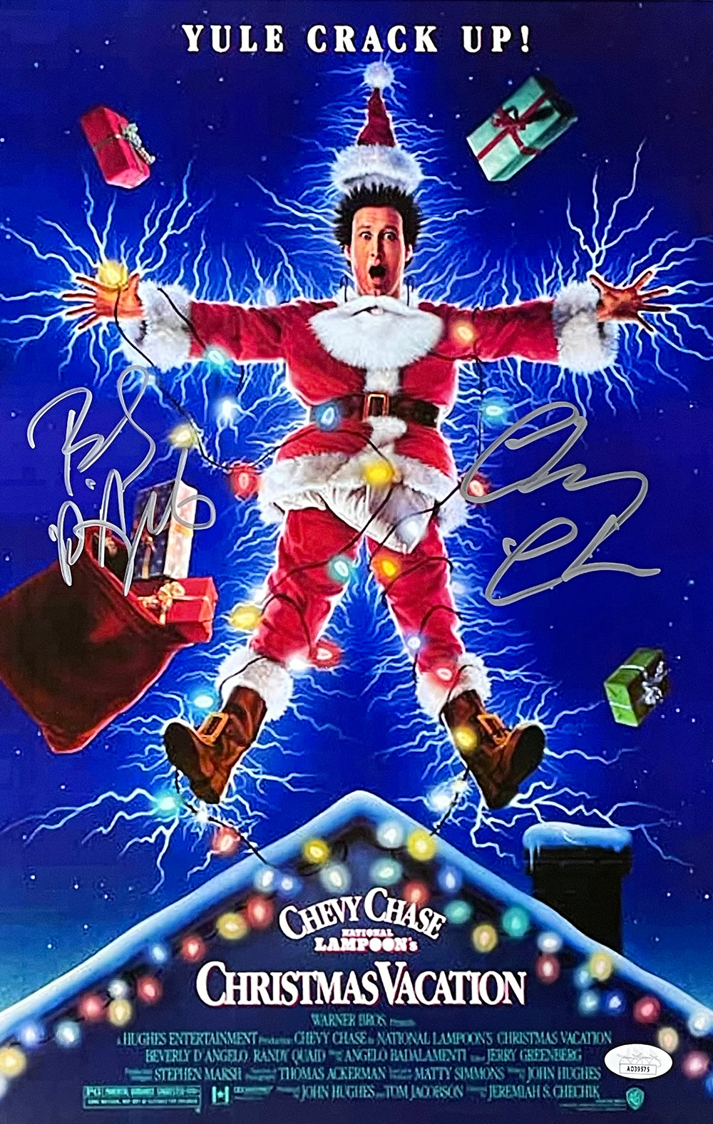 Chevy Chase Autographed National Lampoon's Christmas