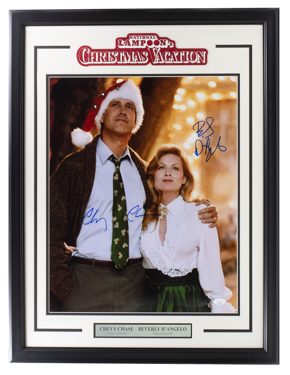 Chevy Chase Clark Griswold Christmas Vacation Signed Jersey