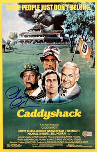 Chevy Chase Signed 11x17 Caddyshack Movie Poster Photo 4 BAS - Sports Integrity