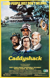 Chevy Chase Signed 11x17 Caddyshack Movie Poster Photo 2 BAS - Sports Integrity