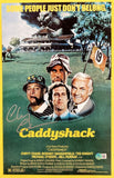 Chevy Chase Signed In Silver 11x17 Caddyshack Movie Poster Photo BAS - Sports Integrity