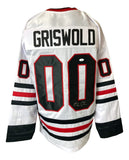 Chevy Chase Signed Lampoons Christmas Vacation White Griswold Jersey JSA - Sports Integrity