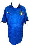 Giorgio Chiellini Signed Italy Blue Puma Soccer Jersey Fanatics