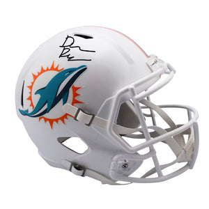 Chop Robinson Signed Miami Dolphins Full Size Replica Speed Helmet Fanatics